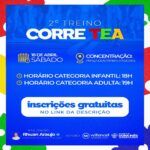 Inscrições abertas para o 2º Treino Corre TEA em Dona Inês